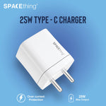 Spacething Cube 25W Wall Charge -White
