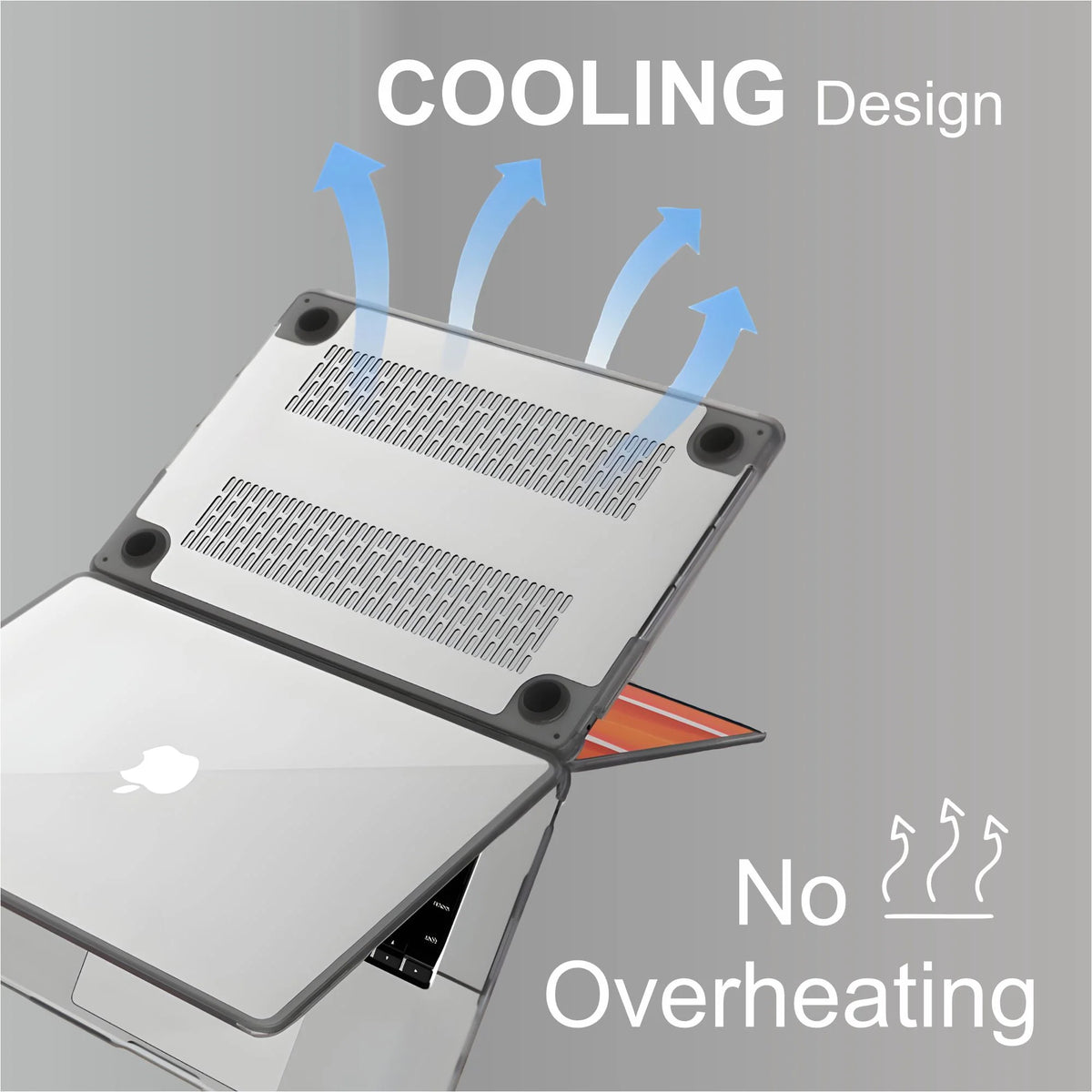 Spacething Espectro MacBook Case | MacBook Air 15 M4 - Grey