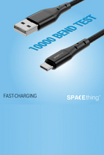 SPACEthing Swift USB to Type-C Cable 1.2m – White