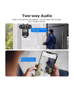 360° 4G Smart Triple Lens CCTV