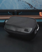 Black Vault Tech Kit Organiser Bag with lock