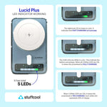 Lucid Plus Magnetic Wireless 10000mAh Powerbank with stand for Airpods and iPhone