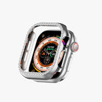 Apple Watch Diamond Plated Protective Hard Case - Silver 40 MM