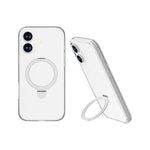 Spacething Marsix Mag Stand Case iPhone 16 - Clear