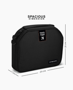Travel Pouch Organizer with Mesh Pockets Travel Kit for Unisex