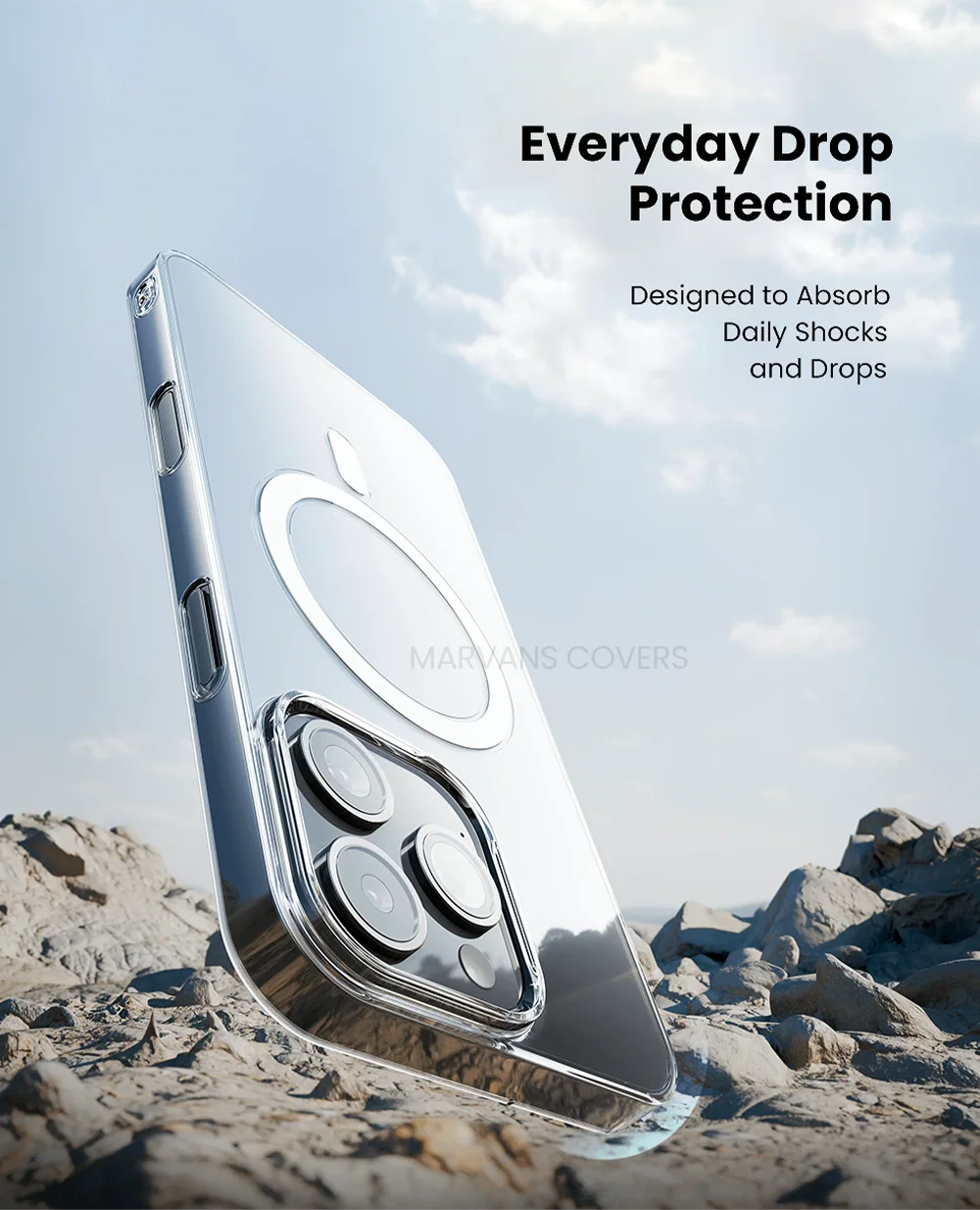 Anti-Yellow Magsafe Clear Case iPhone 17 Pro Max