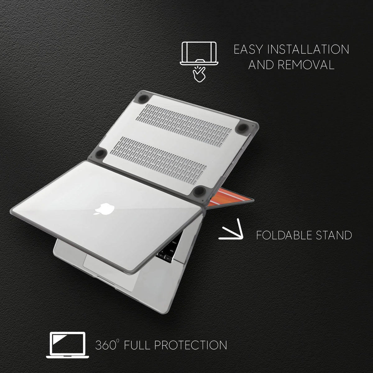 Spacething Espectro MacBook Case | MacBook Air 13 M4 - Grey