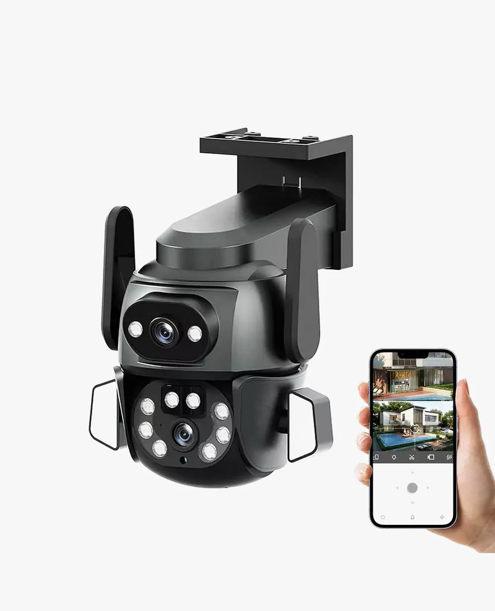 360° Home Security Wi-fi DUAL Smart CCTV Camera