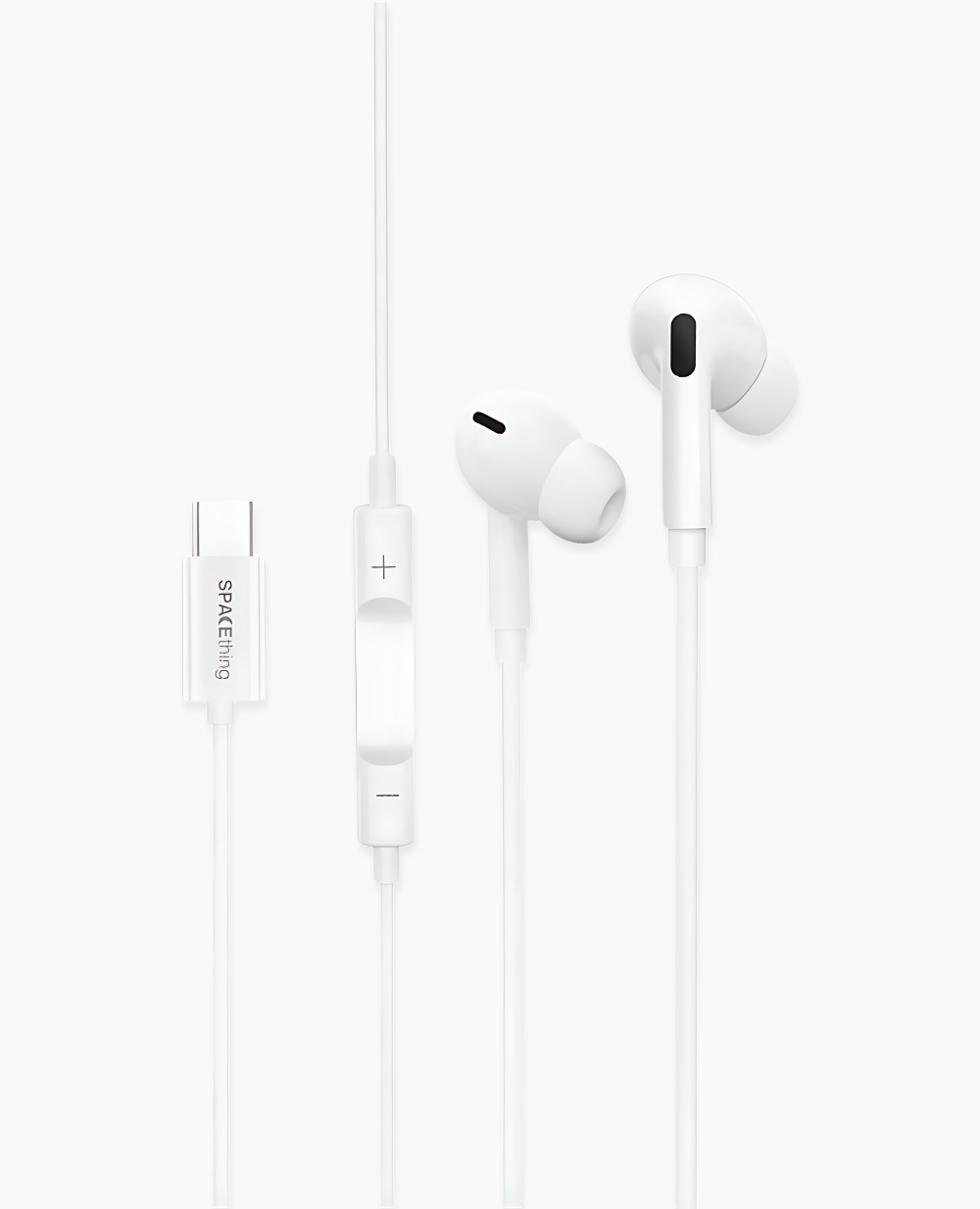 Spacething Melo Type-C Music Earphone - White