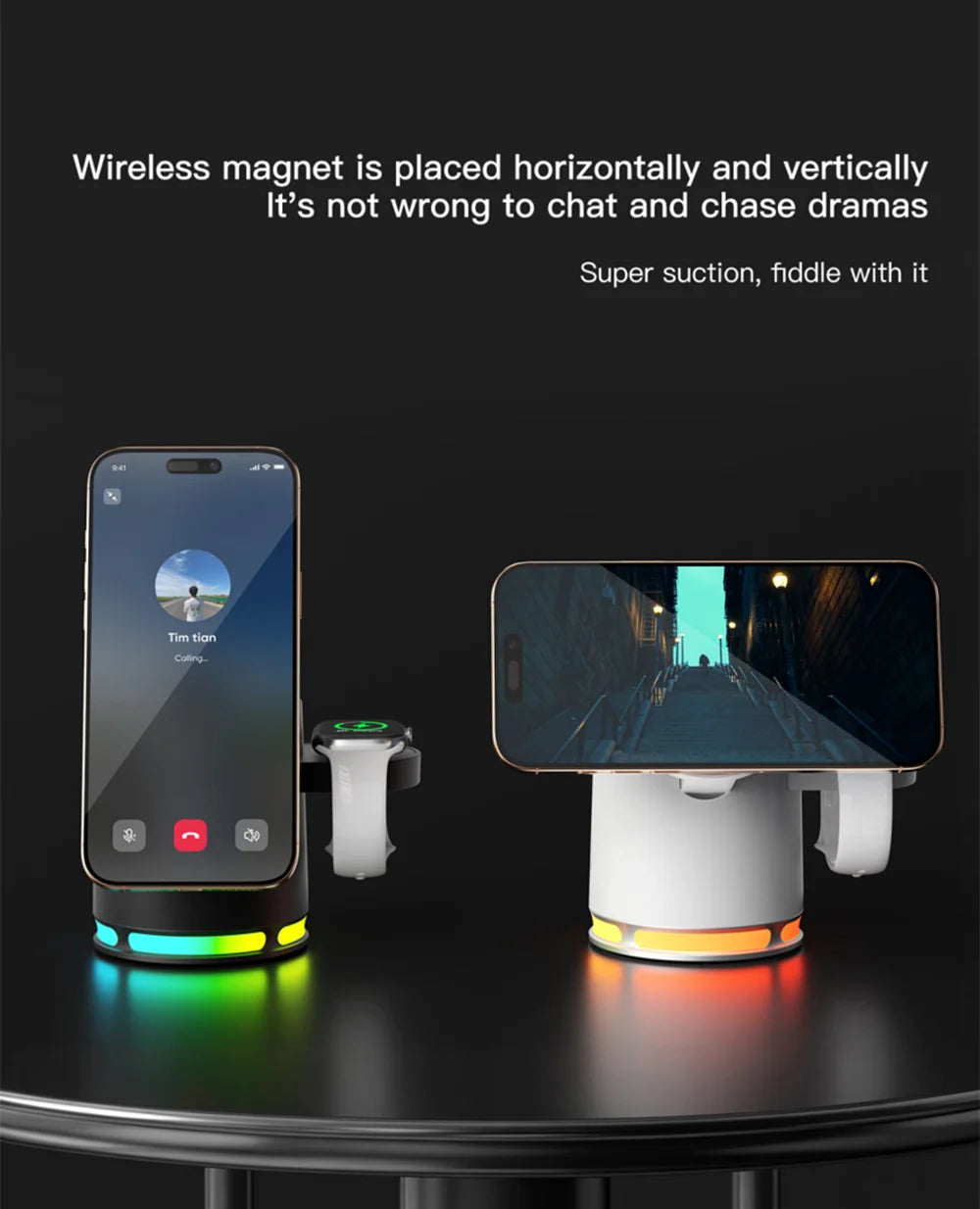 4-in-1 Fast Charging Wireless Charger