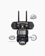 360° 4G Smart Triple Lens CCTV
