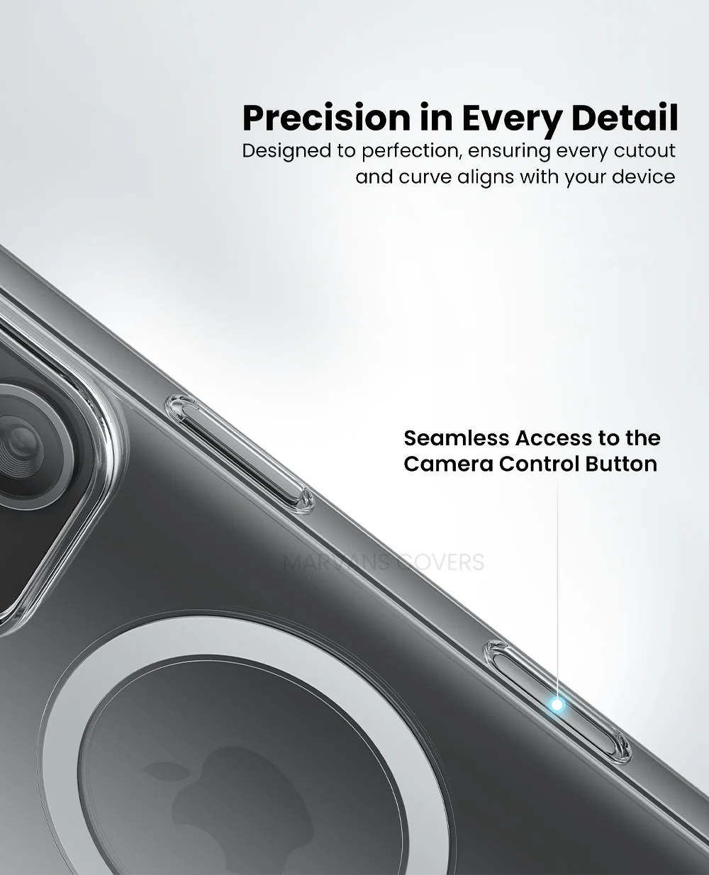 Anti-Yellow Magsafe Clear Case iPhone 17 Pro Max