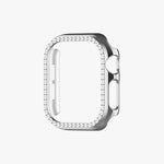 Apple Watch Diamond Plated Protective Hard Case - Silver 40 MM