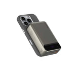 Click 20000mAh Magnetic Wireless Powerbank with Natural Titanium