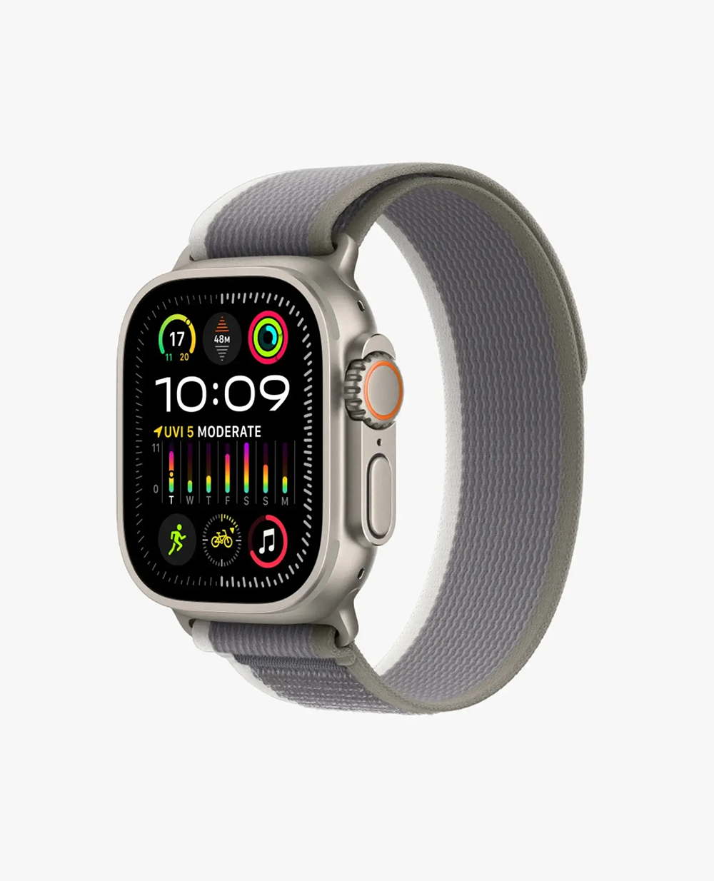 Apple Trail Loop strap - Green/Grey