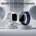 Spacething Ocean Apple Watch Band – 49mm / 45mm Size - Black