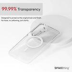 Spacething Minimal MagSafe Case - Clear Samsung Galaxy S26