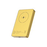 Aura 10000mAh 15W Magnetic Wireless Powerbank with Gold Finish