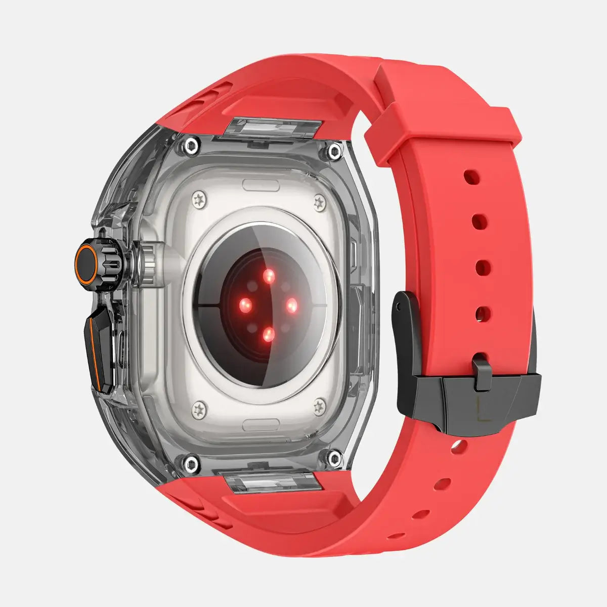 Crystal Clear Edition - Red 46MM