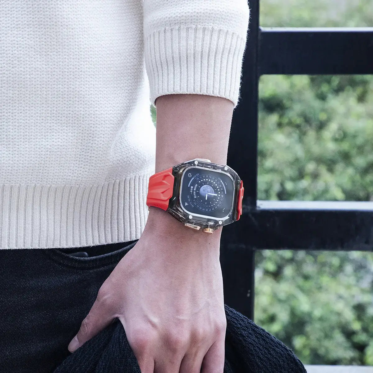 Crystal Clear Edition - Red 46MM