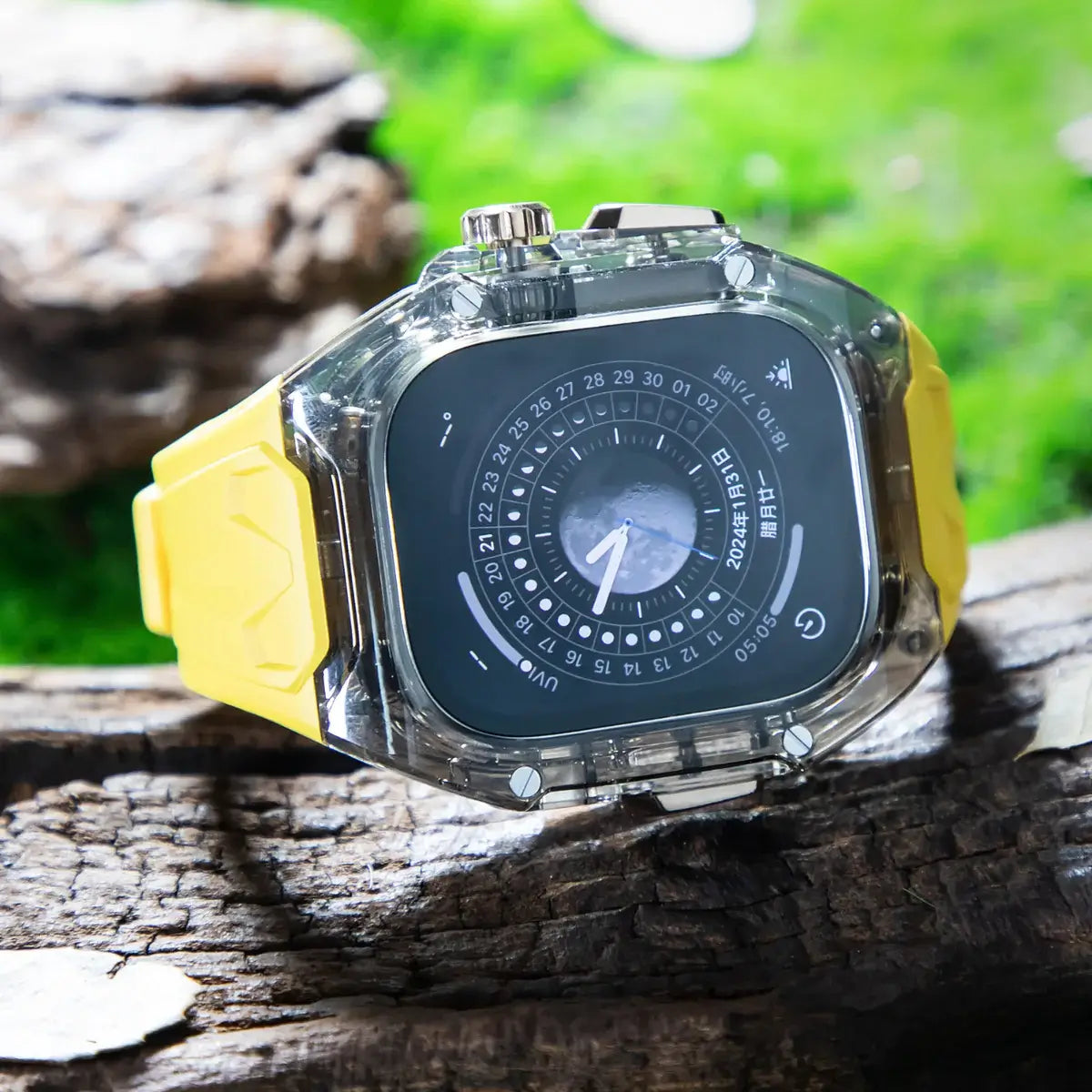 Crystal Clear Edition - Yellow 46 MM