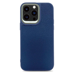 Litchi Texture Back Case - Blue
