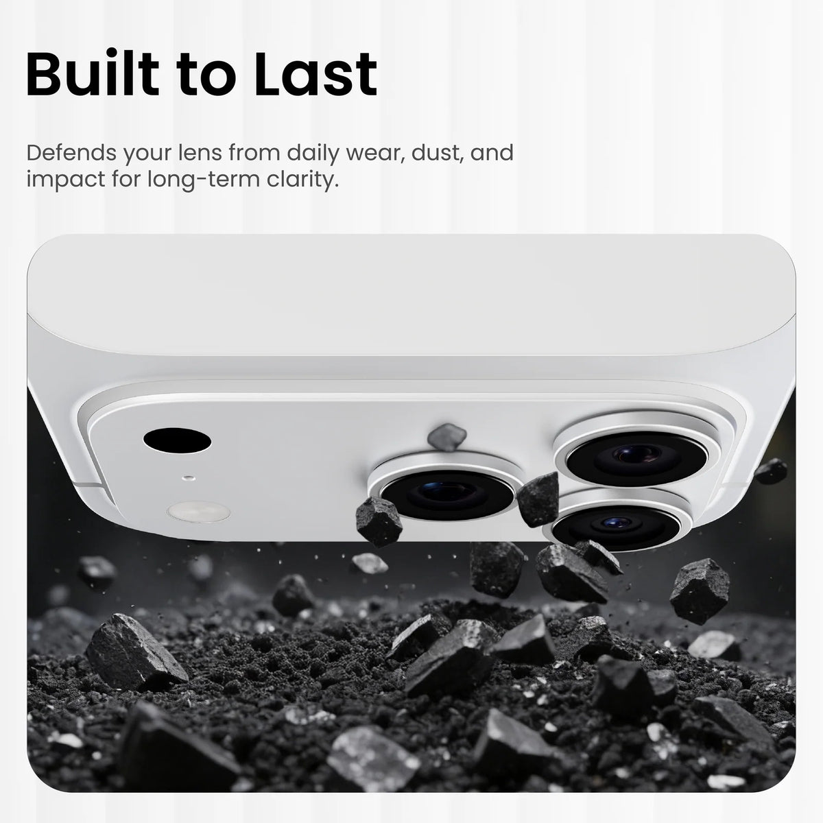 IceGuard Lens Protector for - White 17 Pro Max
