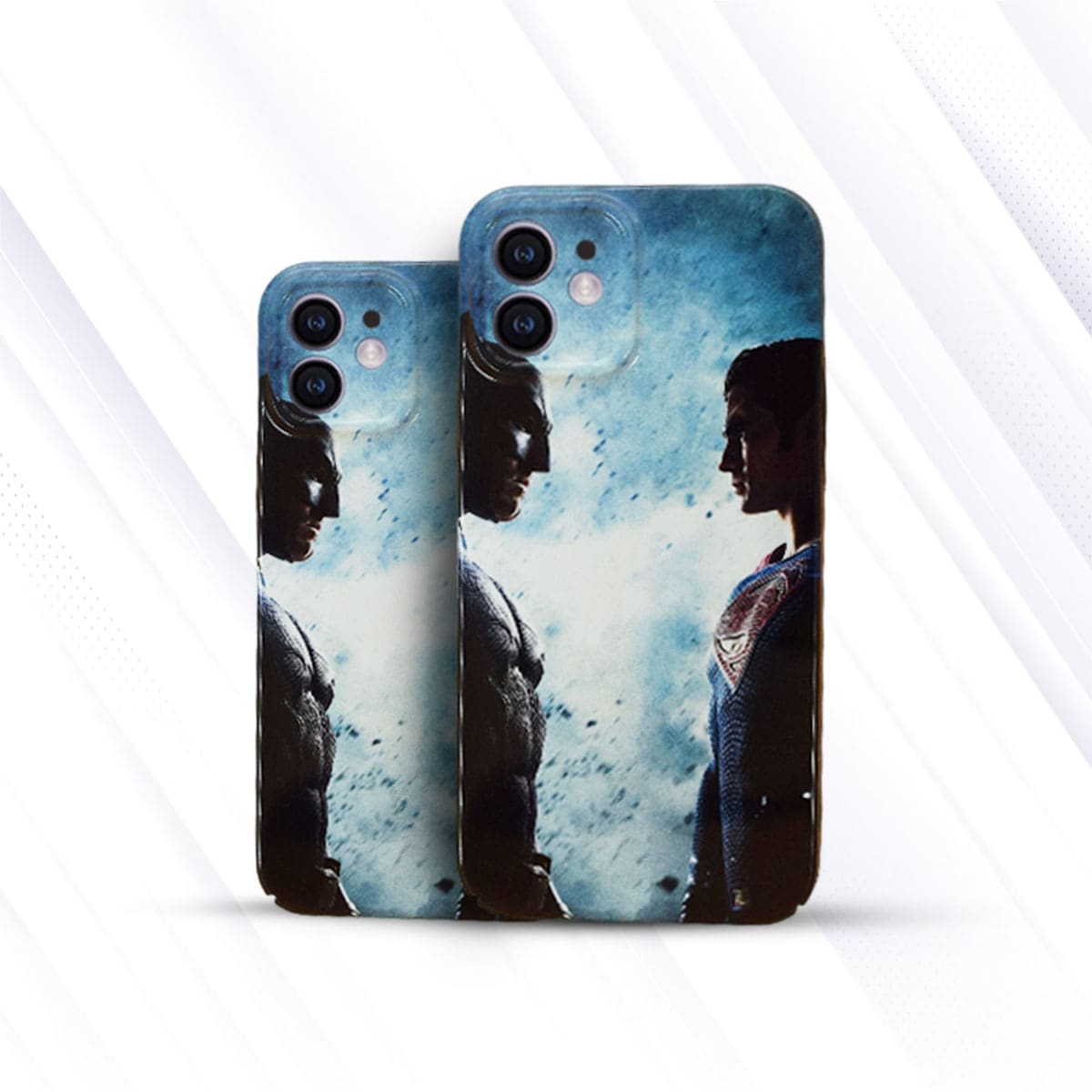 iPhone Superman VS Batman Printed Case