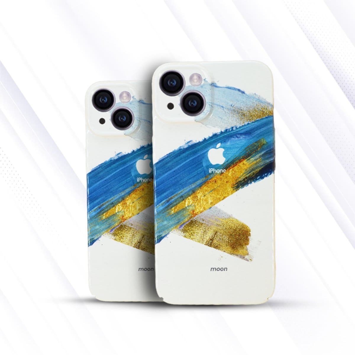 iPhone Apple Moon Printed Case
