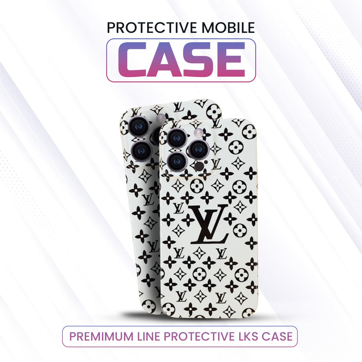 iPhone LV Printed Case