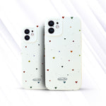 iPhone Mini Heart Printed Case