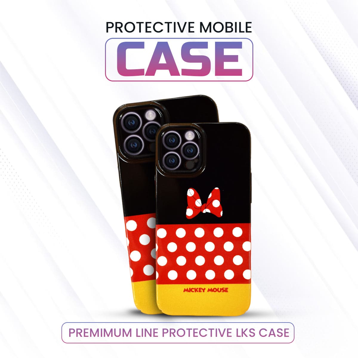 iPhone Mickey Printed Case