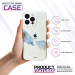 iPhone Apple Moon Printed Case