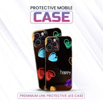 iPhone Happy Heart Printed Case