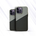 Real Aramid Carbon Fiber - Black & Grey