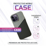 Real Aramid Carbon Fiber - Black & Grey