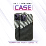 Real Aramid Carbon Fiber - Black & Grey