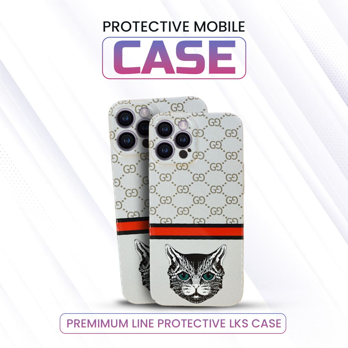 iPhone Gucci Printed Case