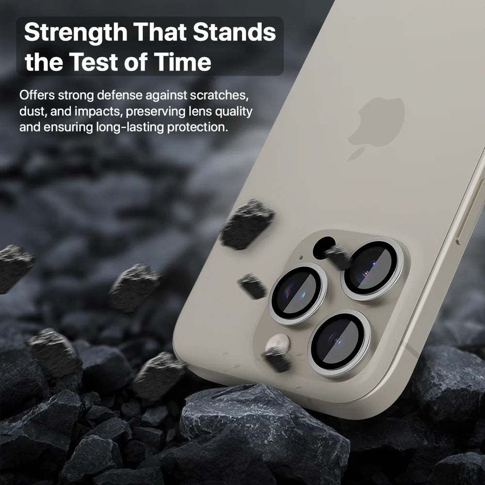 IceGuard Lens Protector for - Silver 16 Pro