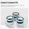 IceGuard Lens Protector for - White 17 Pro Max