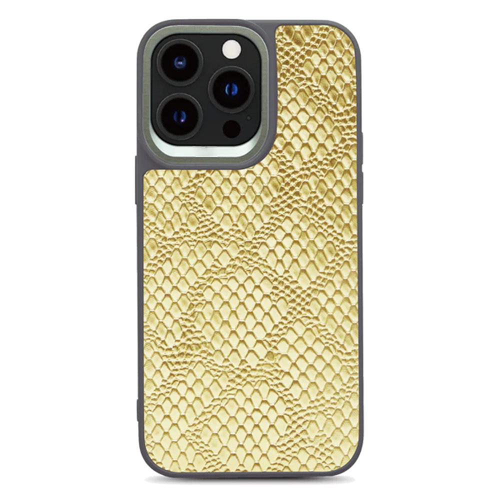 Complex Lizard Back Case - Gold