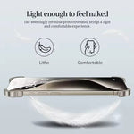 Aluminum Alloy Bumper Phone Case - Gray iPhone 15 Pro Max