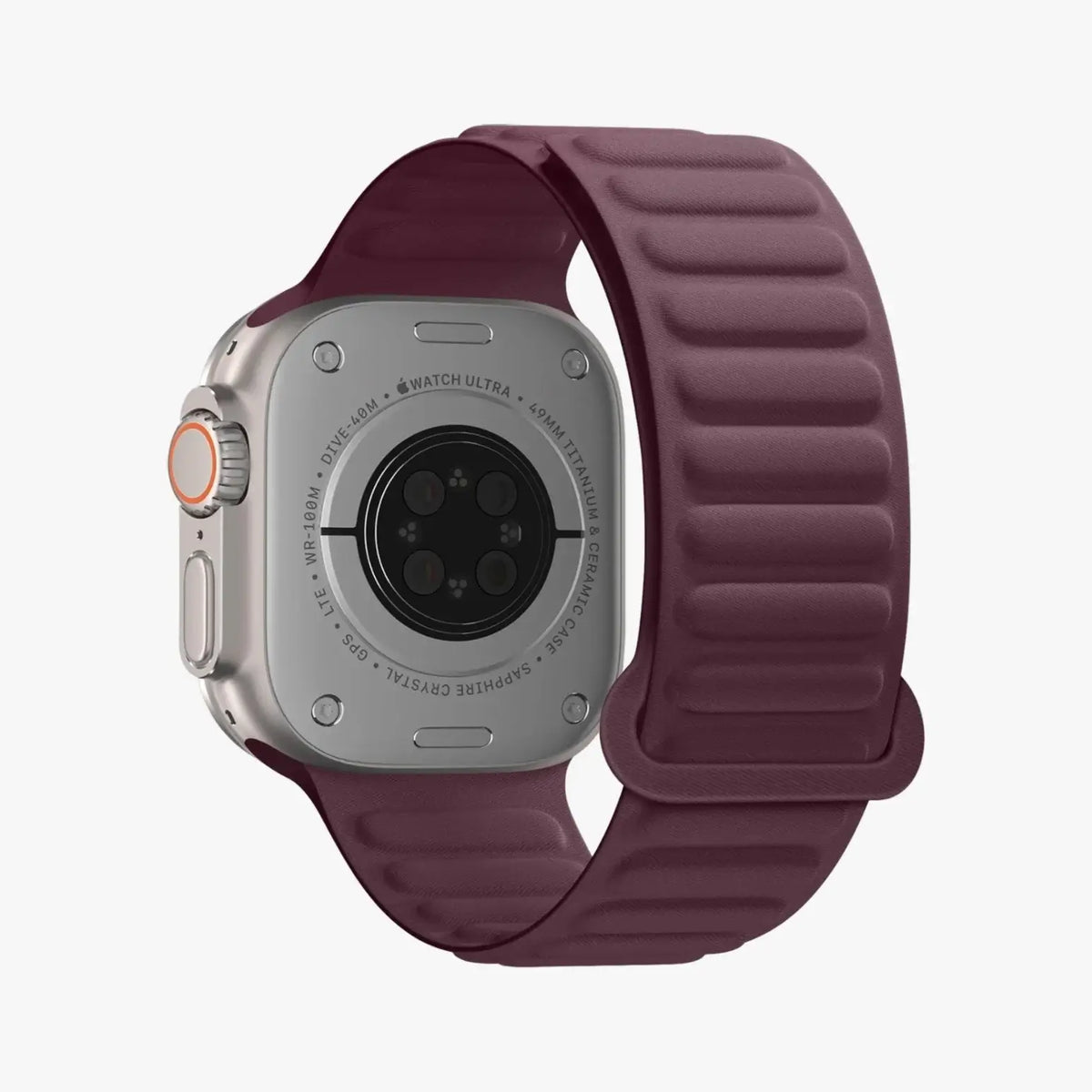 Apple Magnetic Link Woven - Mulberry