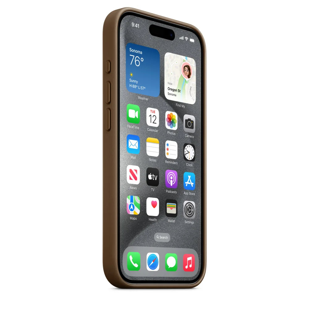 FineWoven Case with MagSafe - Taupe iPhone 15 Pro Max