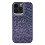 Mermaid leather Back Case - Purple