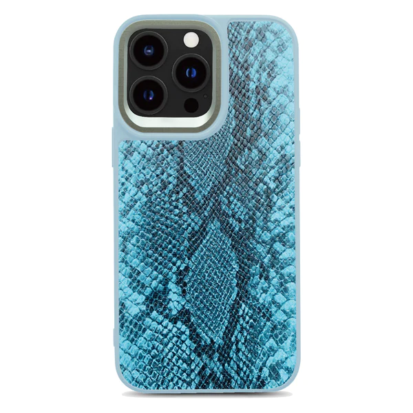 Snake Pattern 2 - Sierra Blue