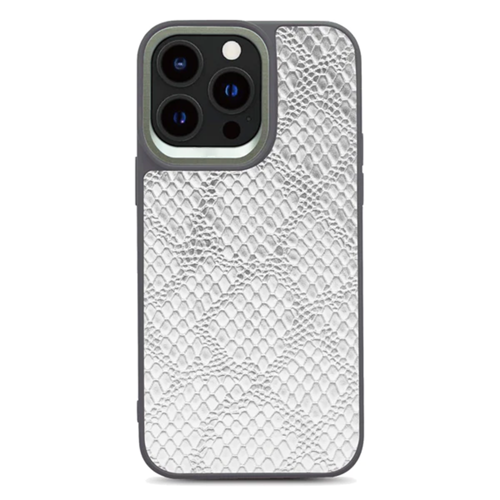 Complex Lizard Back Case - Silver