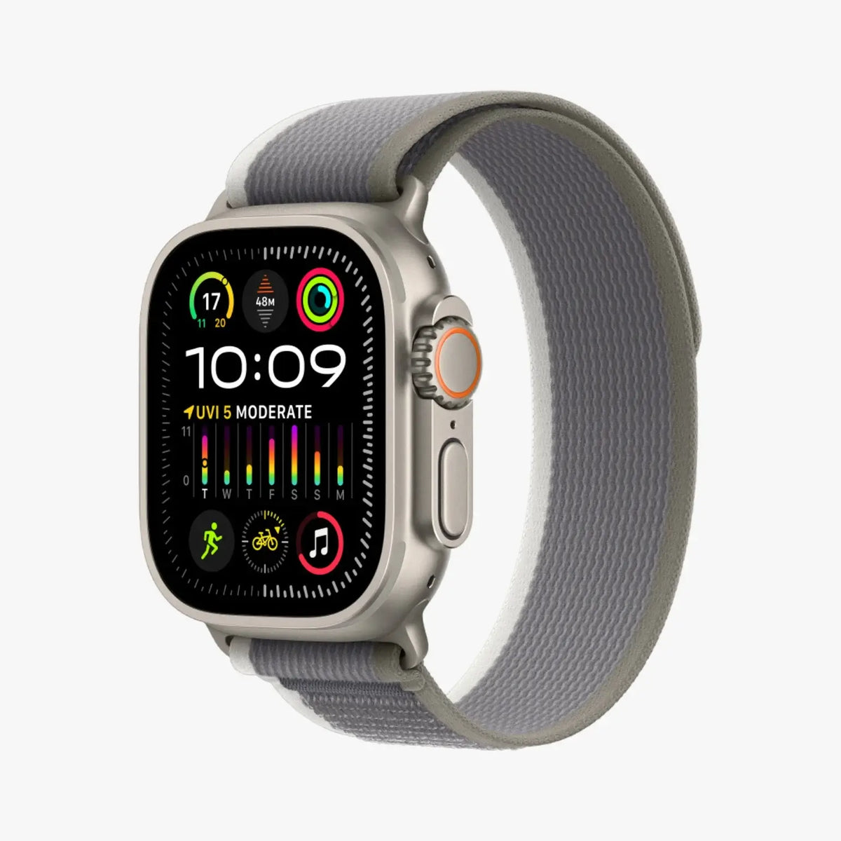 Apple Trail Loop strap - Green/Grey
