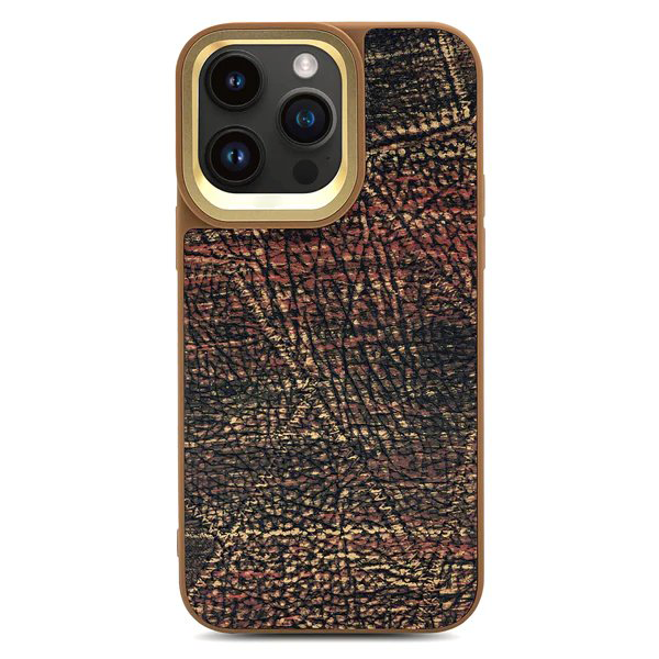Piecing Back Case - Tan