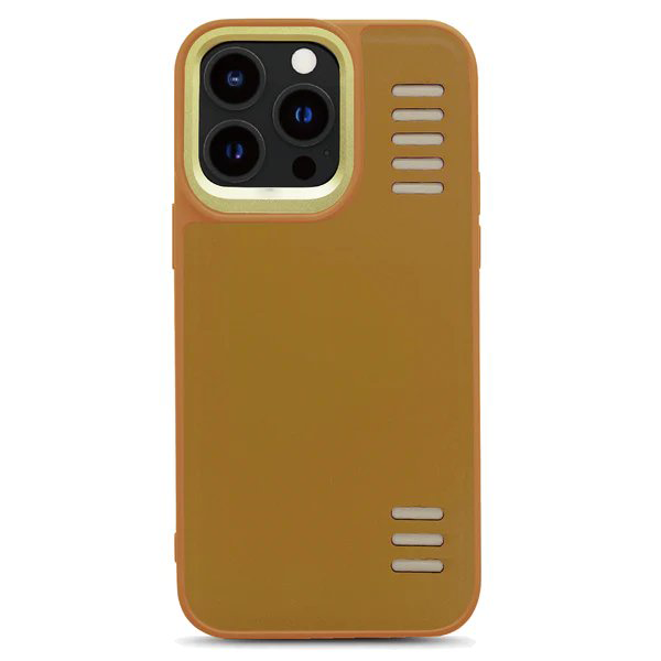 Digit leather Back Case - Tan